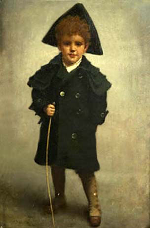 Boy with Cane